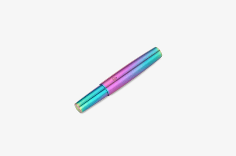Gravitas Dinkey Fountain Pen - Rainbow Skittle PVD