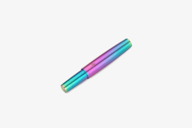 Gravitas Dinkey Fountain Pen - Rainbow Skittle PVD