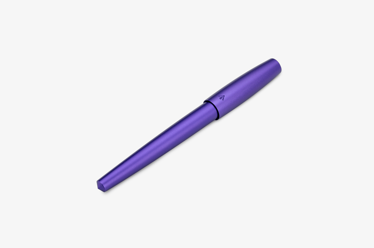 Gravitas Entry Fountain Pen - Aluminum Violet