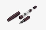 Gravitas Monster Fountain Pen - Aluminum Cherry Velvet