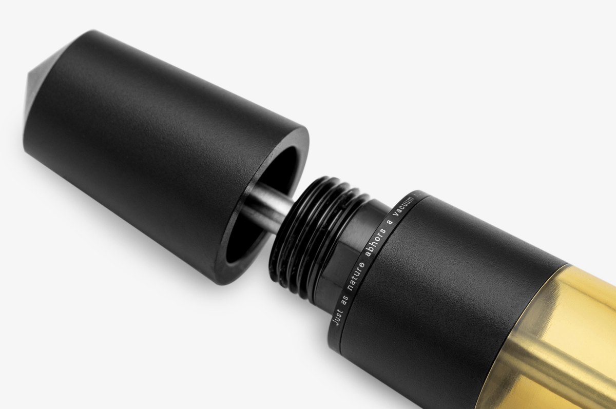 Gravitas Vac 2.0 Fountain Pen - Aluminum Black