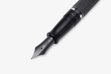 Gravitas Piston Fountain Pen - Carbon Black (Limited Edition)