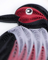 Quilled Lewis's Woodpecker Greeting Card