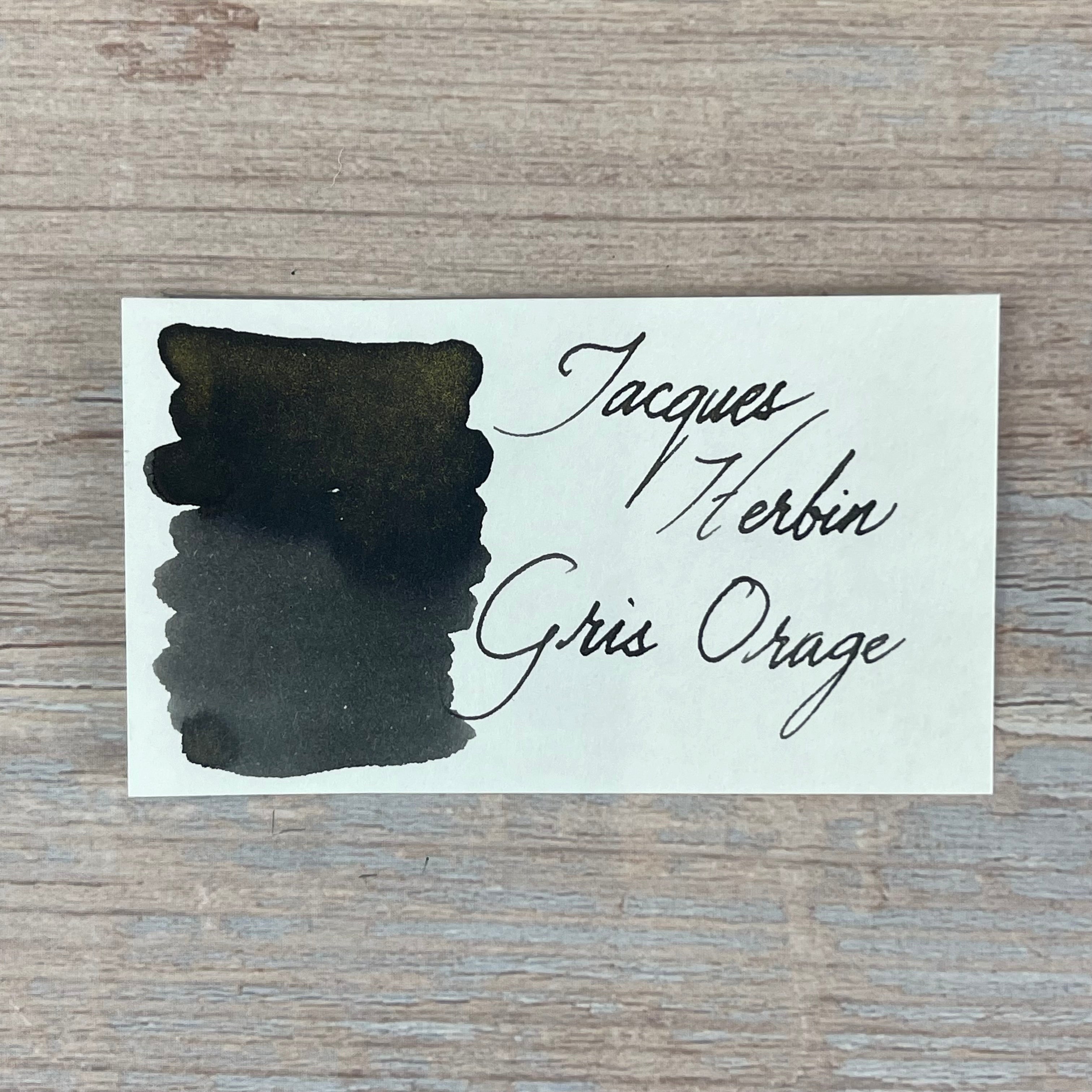 Jacques Herbin 1670 Ink - Gris Orage - 50ml Bottled Ink – Atlas
