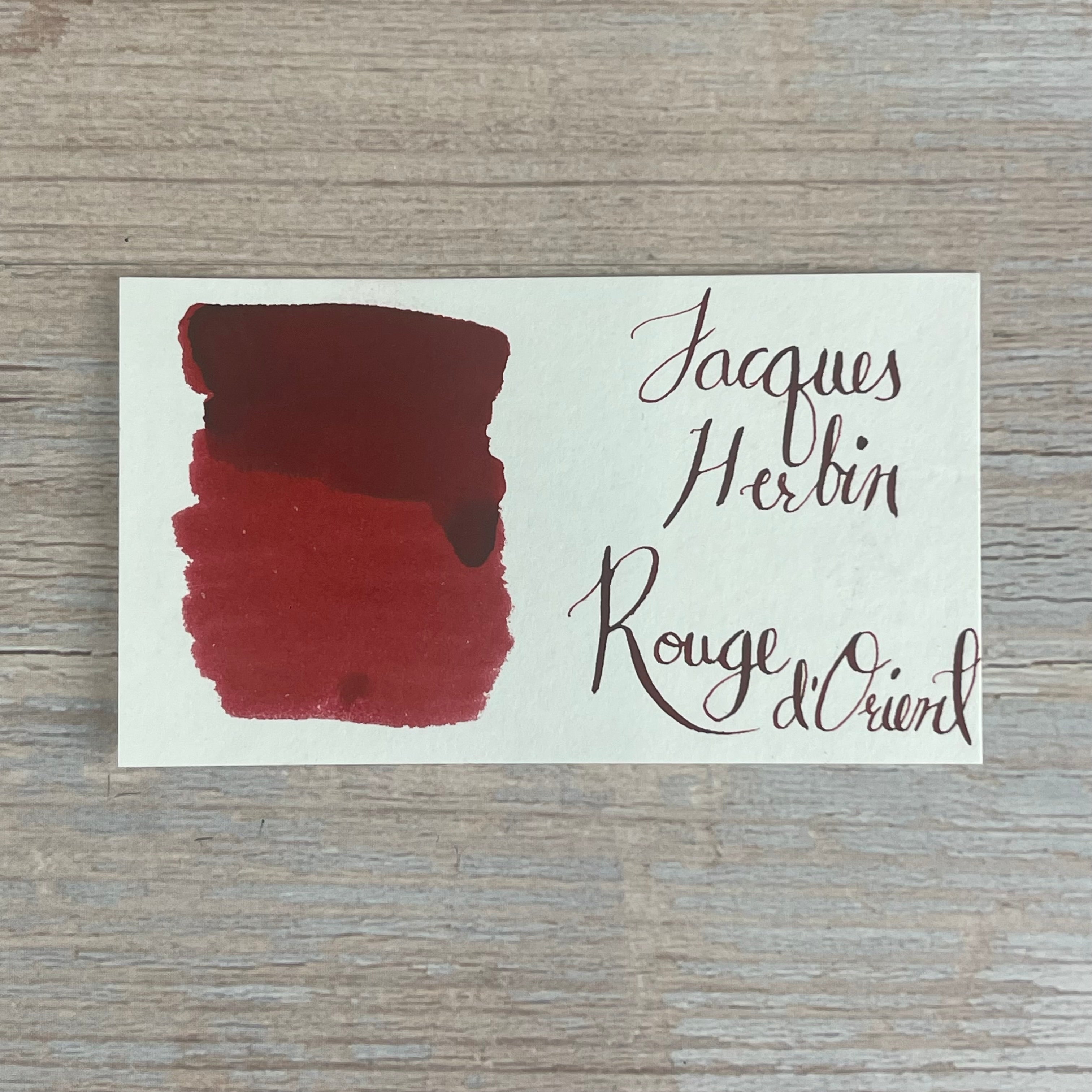 Jacques Herbin Essential Rouge d'Orient - 50ml Bottled Ink – Atlas