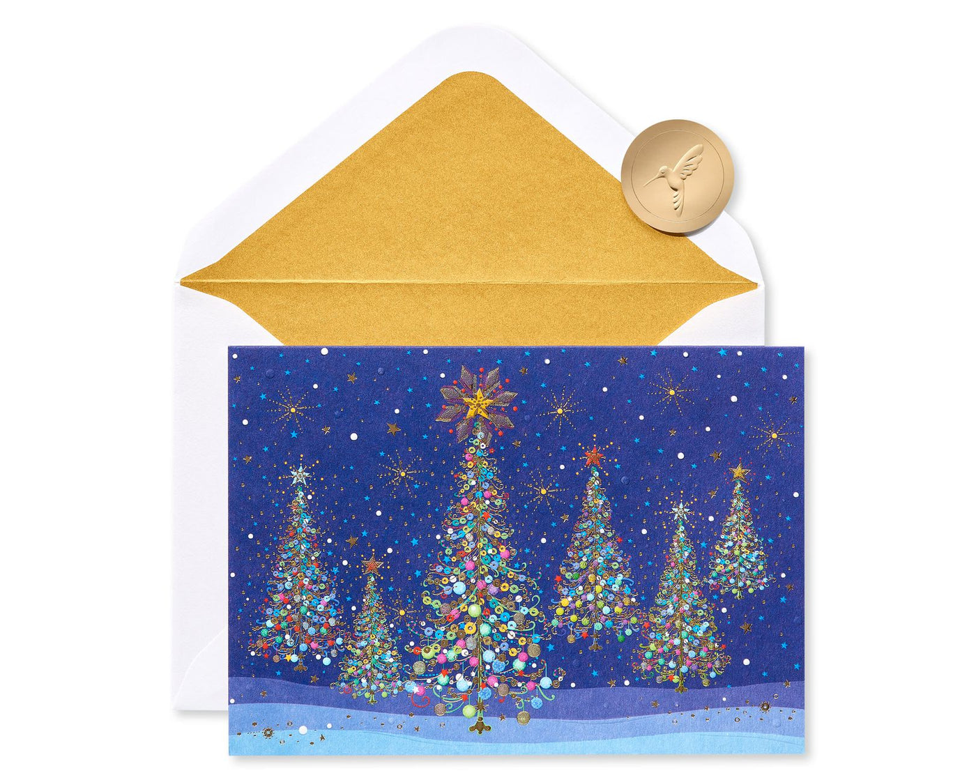 Papyrus Boxed Holiday Cards - Christmas Trees
