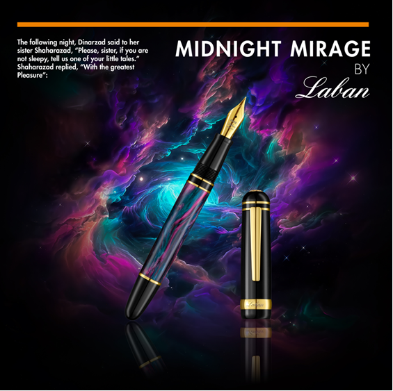 Laban 326 Fountain Pen - Midnight Mirage (Special Edition)