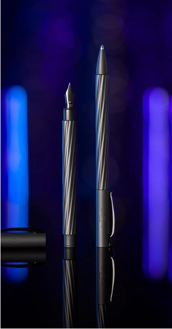 Faber-Castell Ambition Italic Fountain Pen - Obsidian