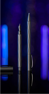 Faber-Castell Ambition Italic Fountain Pen - Obsidian