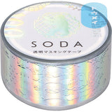 King Jim SODA Transparent Masking Tape - Emblem