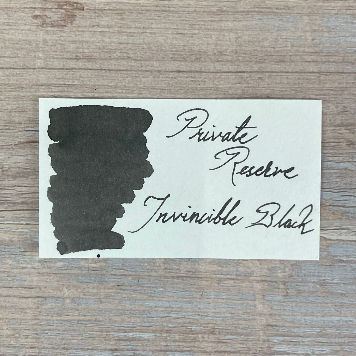 Private Reserve Invincible Black - 60ML Bottled Ink