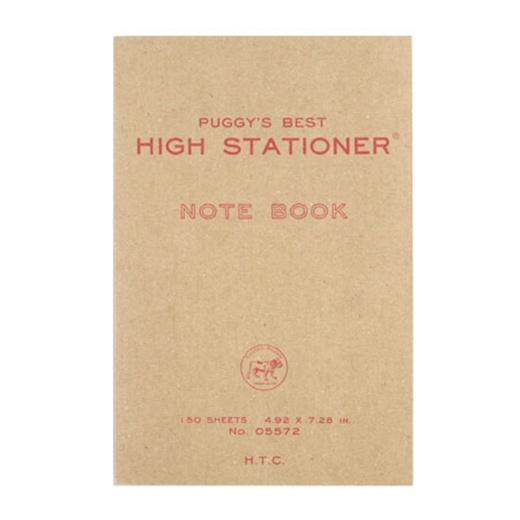 Hightide Puggy's Best Paperback Notebook - Large