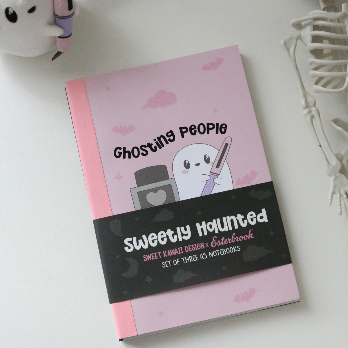 Esterbrook x Sweet Kawaii Design Pastel Halloween A5 3-Notebook Set