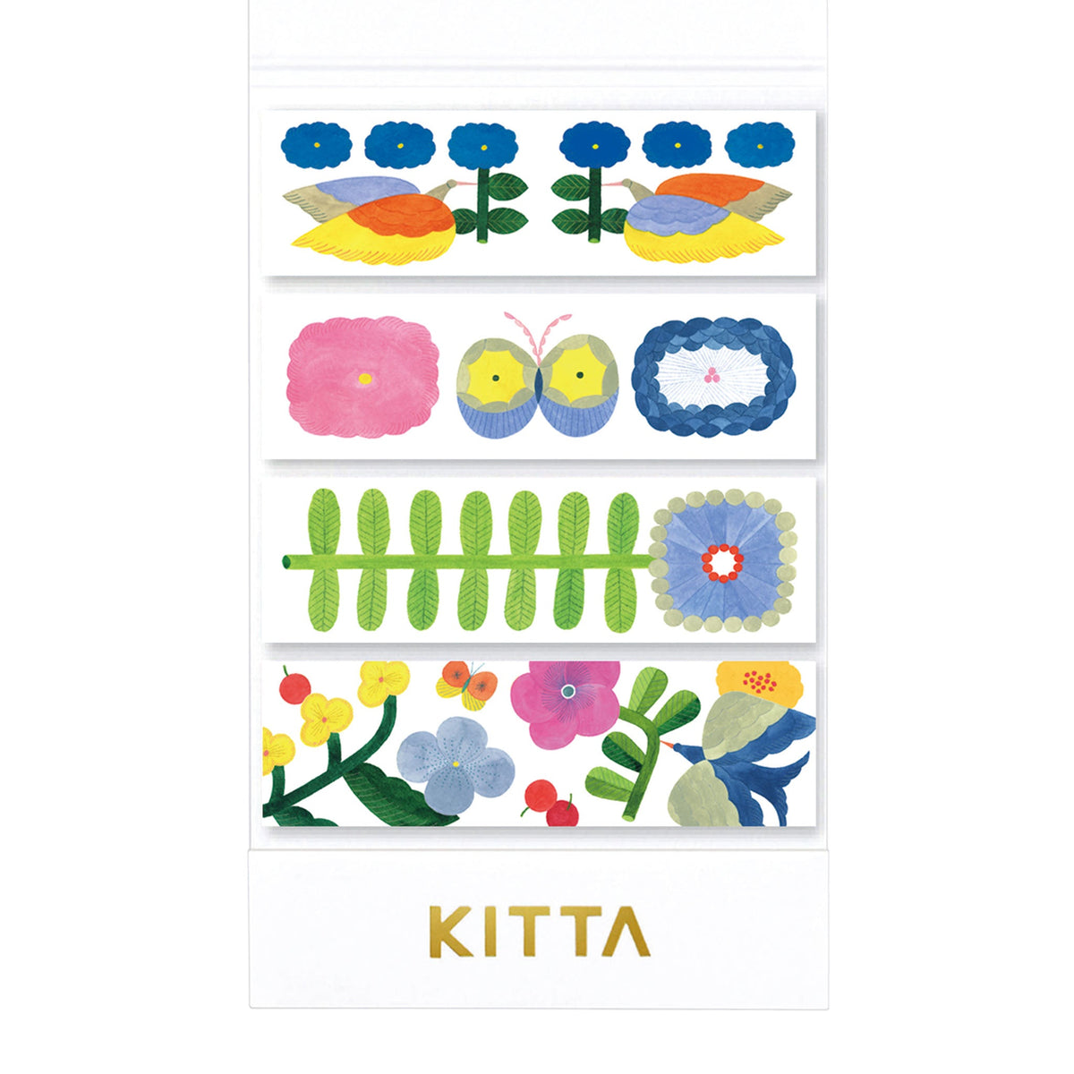 KITTA Portable Washi Decorative Tape - Basic - Sunlit
