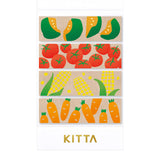 KITTA Portable Washi Decorative Tape - Special - Vegetables