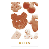 KITTA Portable Washi Decorative Tape - Clear - Cookies