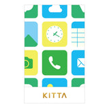 KITTA Portable Washi Decorative Tape - Clear - Theme
