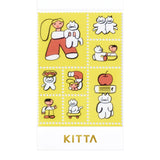 KITTA Portable Washi Decorative Tape - Clear - Playmates