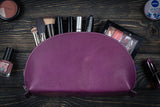 Galen Leather Lunar Makeup / Toiletry Bag