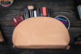 Galen Leather Lunar Makeup / Toiletry Bag
