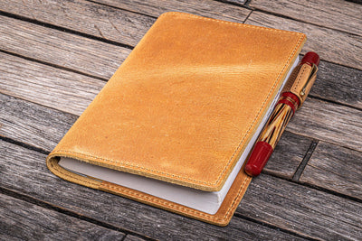 Galen Leather Slim A6 Notebook Cover