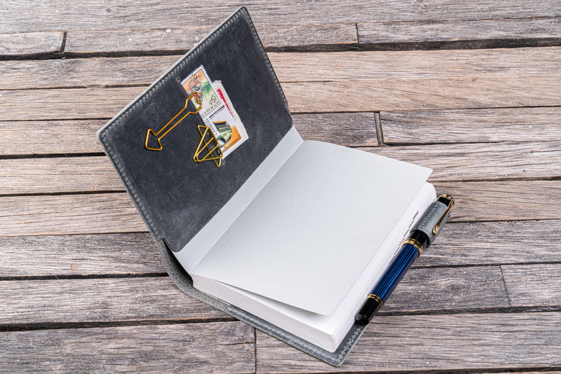 Galen Leather Slim A6 Notebook Cover