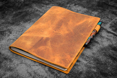 Galen Leather Slim B5 Notebook Cover