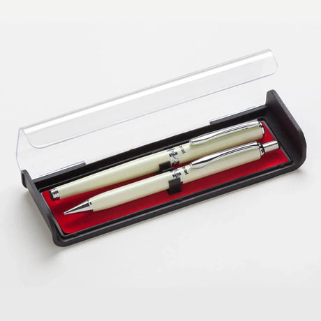 Pentel Libretto Pen & Pencil Set - Cream