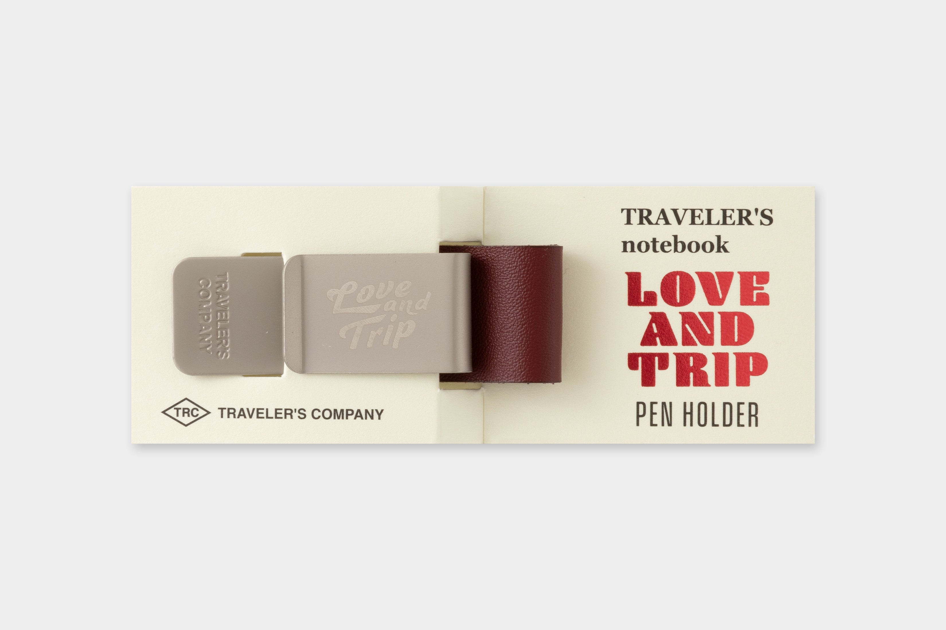 Traveler's Love and Trip Pen Holder - Red (Special Edition
