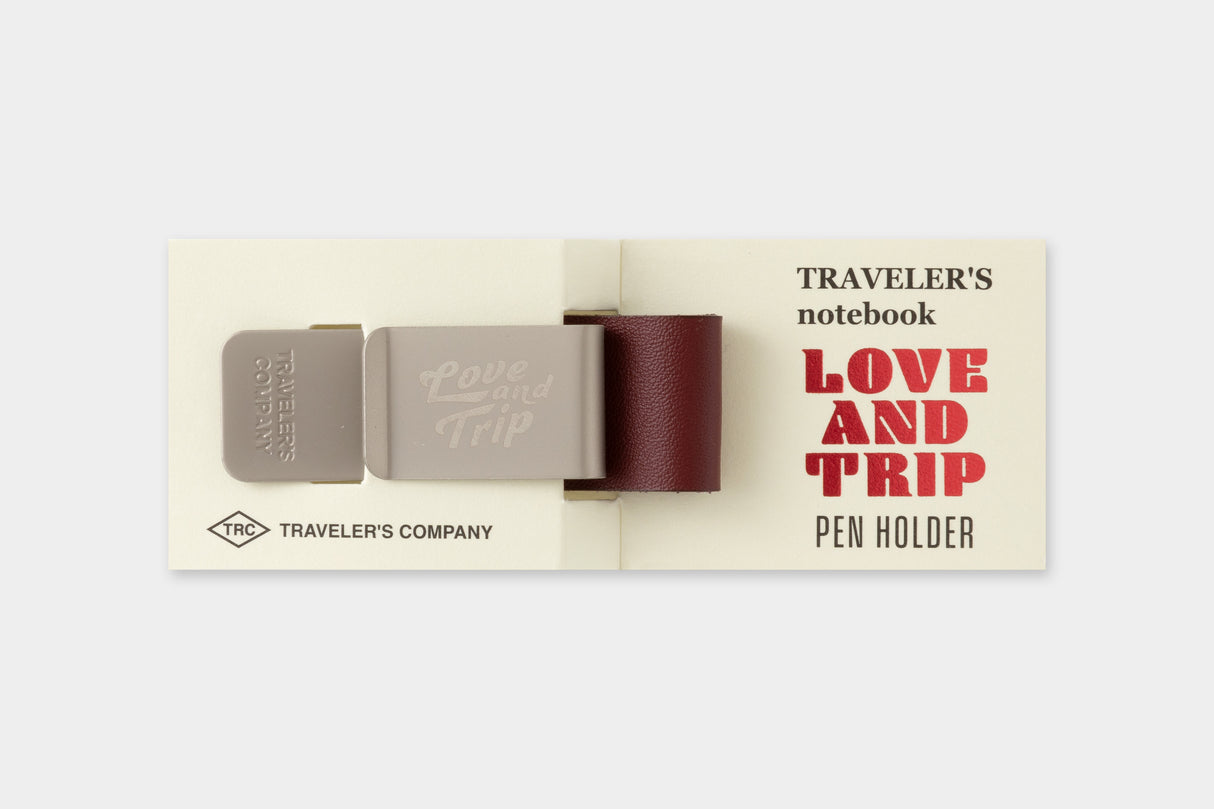 Traveler's Love and Trip Pen Holder - Red (Special Edition)