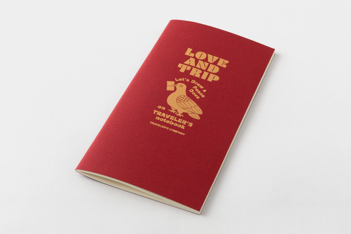 Traveler's Love and Trip Notebook Refill - Regular Size - Red (Special Edition)
