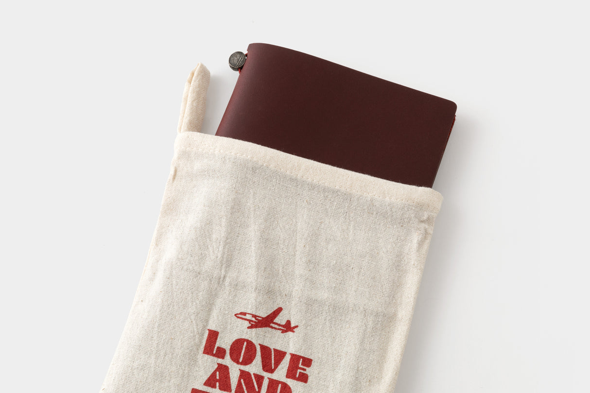 Traveler's Love and Trip Notebook - Regular Size - Red (Special Edition)