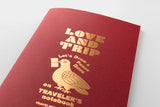 Traveler's Love and Trip Notebook Refill - Regular Size - Red (Special Edition)