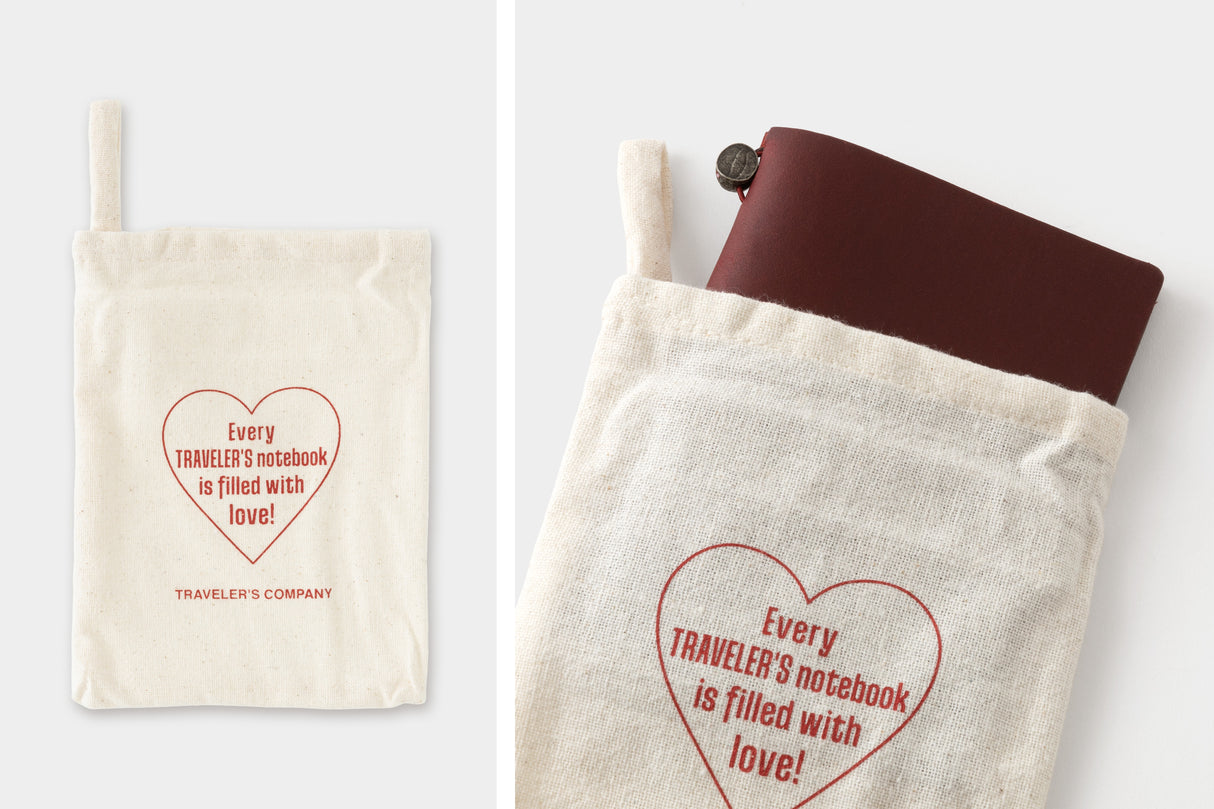 Traveler's Love and Trip Notebook - Passport Size - Red (Special Edition)