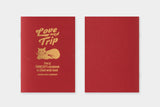Traveler's Love and Trip Notebook Refill - Passport Size - Red (Special Edition)