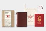 Traveler's Love and Trip Notebook - Passport Size - Red (Special Edition)