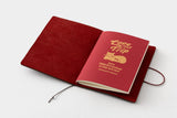 Traveler's Love and Trip Notebook - Passport Size - Red (Special Edition)
