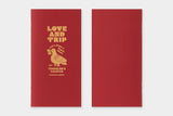Traveler's Love and Trip Notebook Refill - Regular Size - Red (Special Edition)