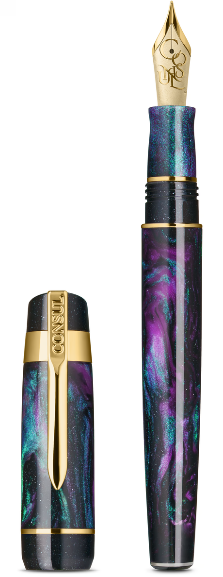 Consul Guardian Fountain Pen - Abyss