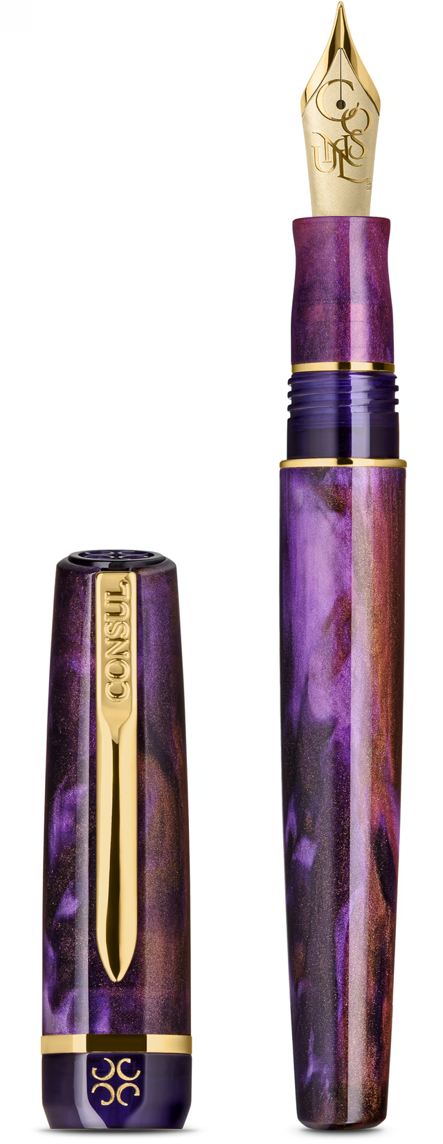 Consul Elan Fountain Pen - Claret