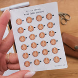 Sarica Studio Mini Latte Stickers