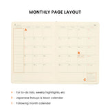 Hightide 2027 Weekly Diary Poche A6 Block