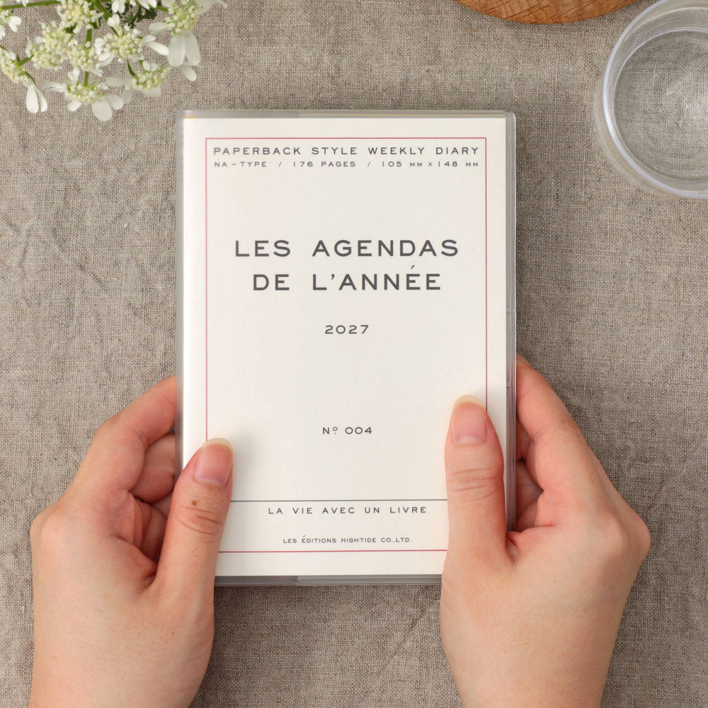 Hightide 2027 Weekly Diary Poche A6 Block