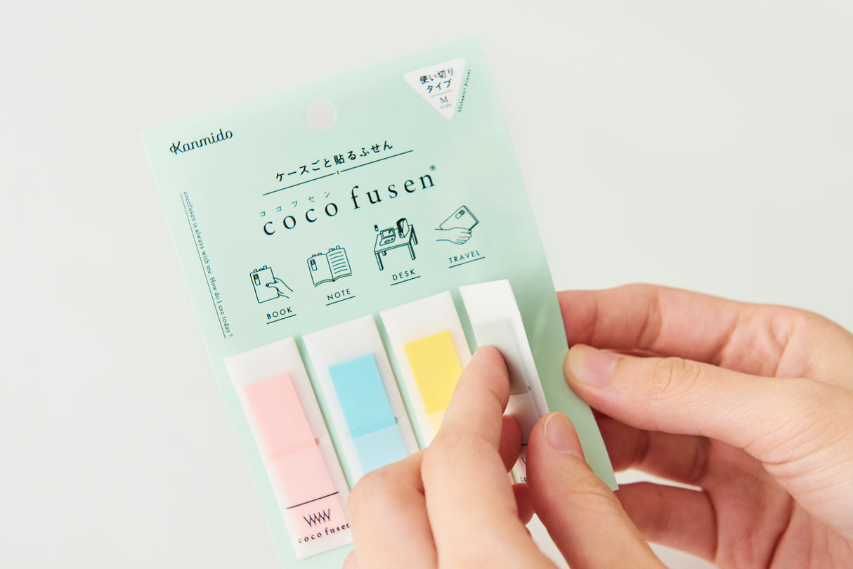 Kanmido Coco Fusen Shapes Sticky Notes - Medium