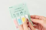 Kanmido Coco Fusen Shapes Sticky Notes - Medium
