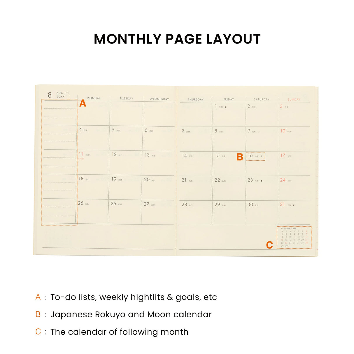 Hightide 2027 Weekly Diary Egg Toast Square
