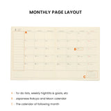 Hightide 2027 Weekly Diary Egg Toast Square
