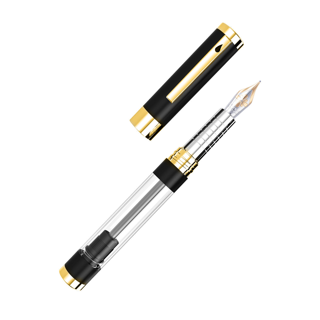 Diplomat Nexus Fountain Pen - Demo Black (14kt Gold Nib)