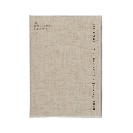 Hightide 2027 Monthly Square Diary coton A5