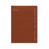 Hightide 2027 Monthly Square Diary coton A5
